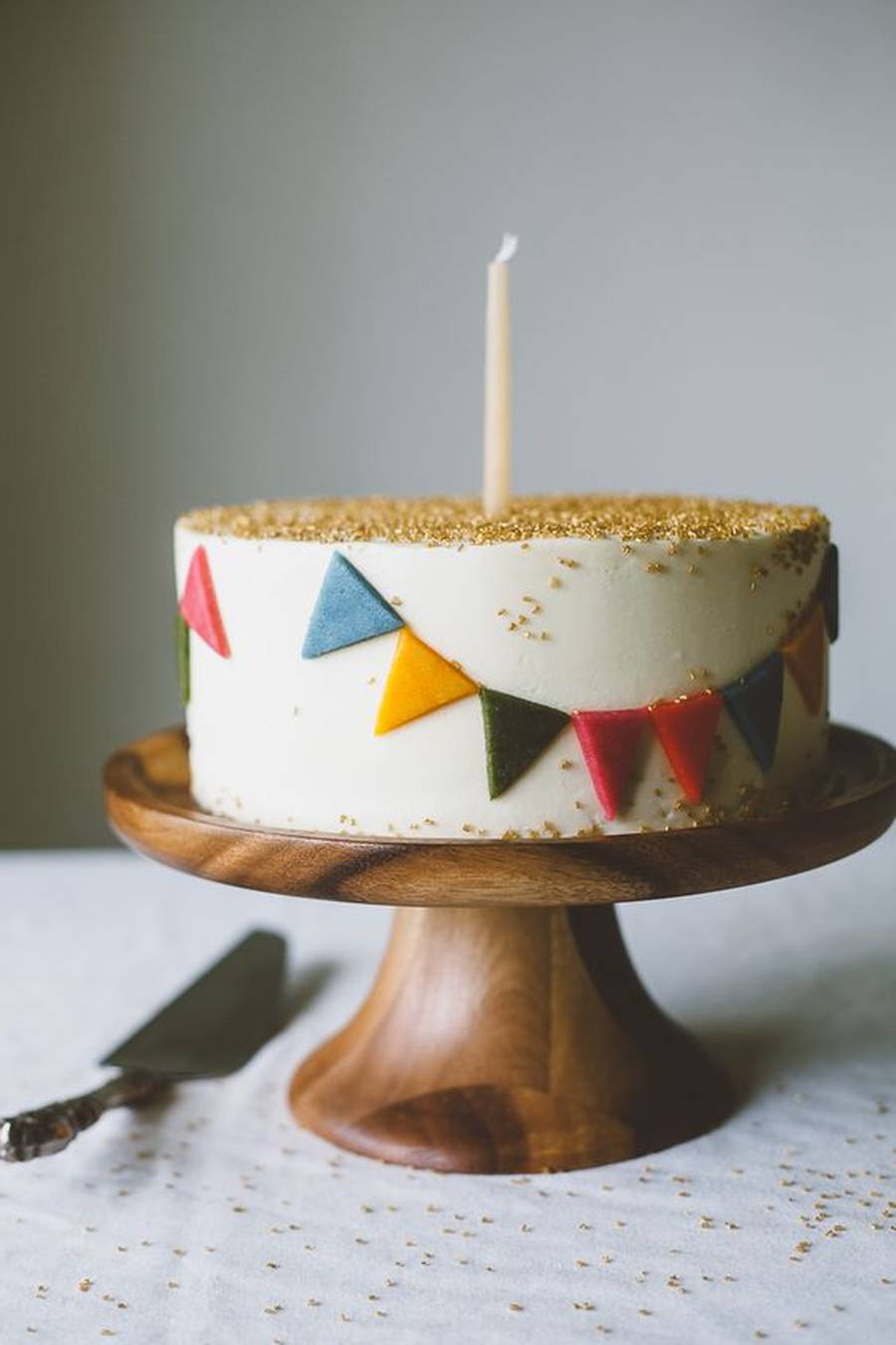 کیک تولد پسرانه بزرگسال ساده