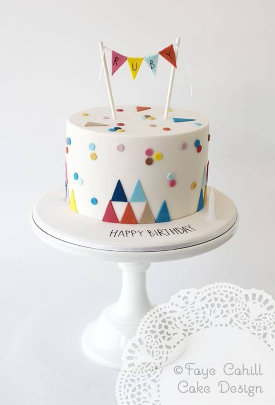 کیک تولد پسرانه کوچک 