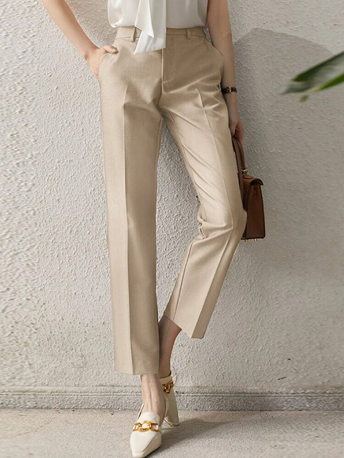 شلوار پارچه ای کلاسیک زنانه 