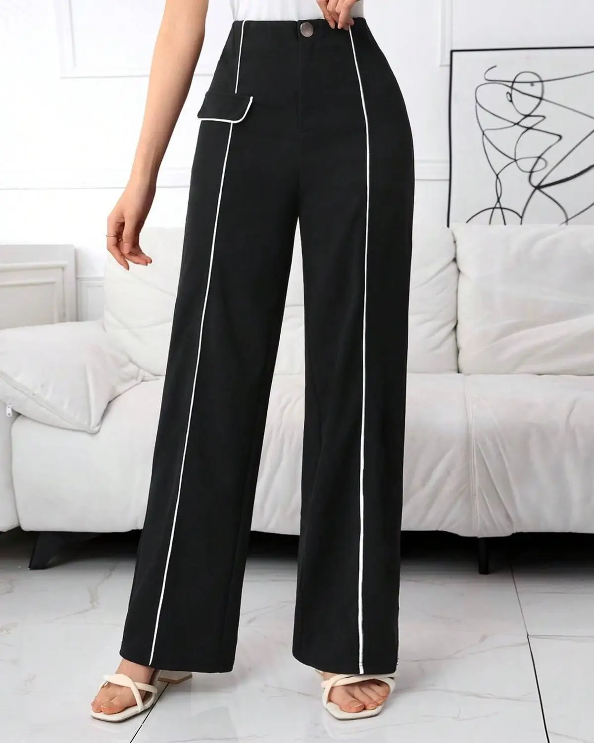 شلوار پارچه ای