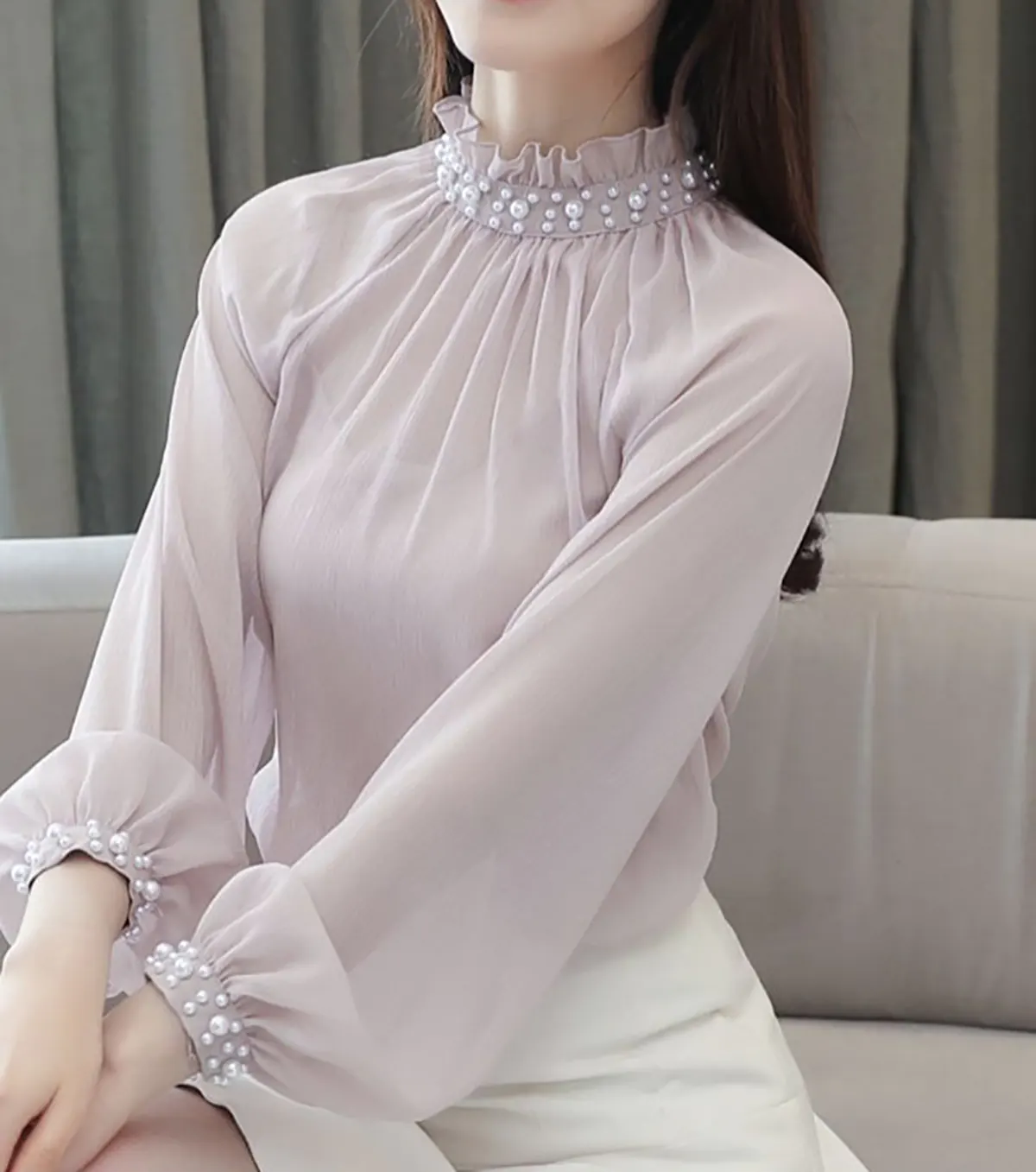 شومیز یقه چین دار خانم بزرگی مدل یقه چین دار جدید مدل شومیز یقه گرد چین دار مدل یقه چین سوزنی الگوی یقه گرد چین دار مدل یقه چین دار دخترانه الگوی یقه چین دار آموزش یقه چین دار ایستاده