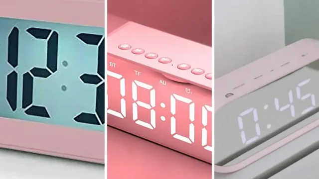 15 مدل ساعت دیجیتال فانتزی رومیزی شیک! + عکس