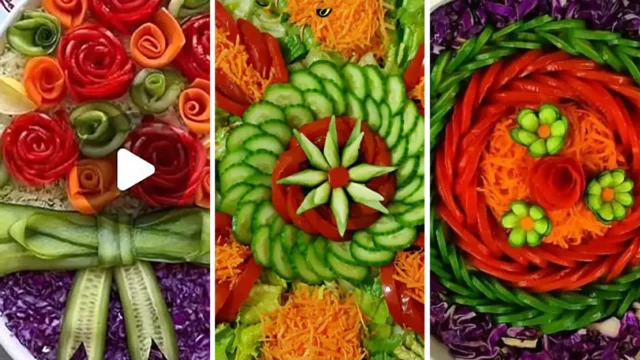 با چند ترفند ساده دیزاین سالاد مجلسی‌تو به یه اثر هنری تبدیل کن! + گالری عکس