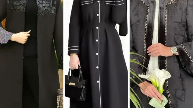 مانتو مشکی کار شده | وقتی قراره مشکی بپوشی ولی ساده نباشی + عکس