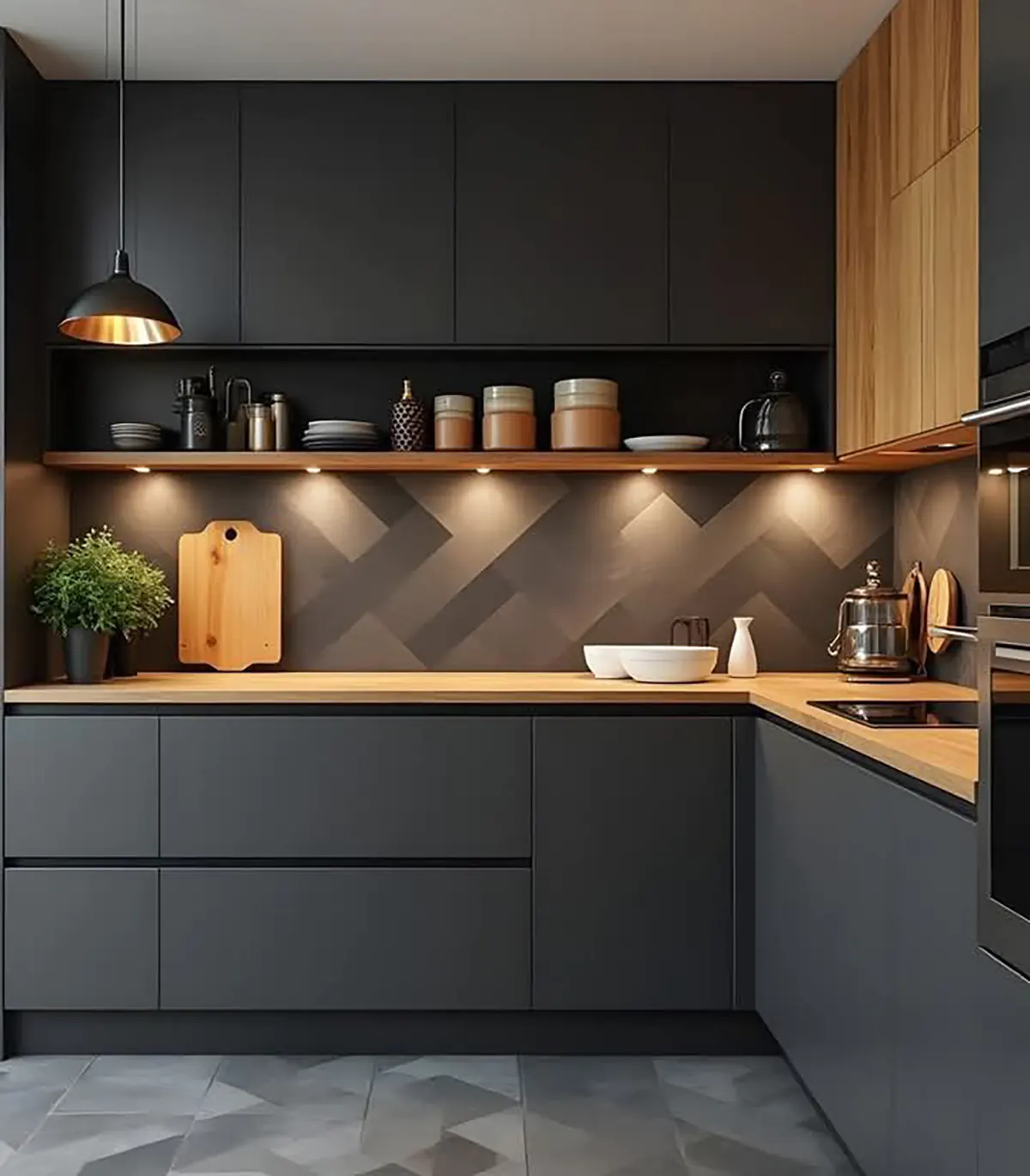 کابینت مشکی طوسی کابینت مشکی مدرن کابینت مشکی طلایی کابینت مشکی براق کابینت مشکی سفید کابینت مشکی مات مدرن کابینت مشکی و چوب کابینت مشکی مات با چوب