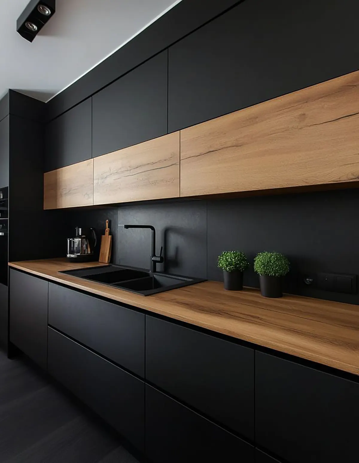 کابینت مشکی طوسی کابینت مشکی مدرن کابینت مشکی طلایی کابینت مشکی براق کابینت مشکی سفید کابینت مشکی مات مدرن کابینت مشکی و چوب کابینت مشکی مات با چوب