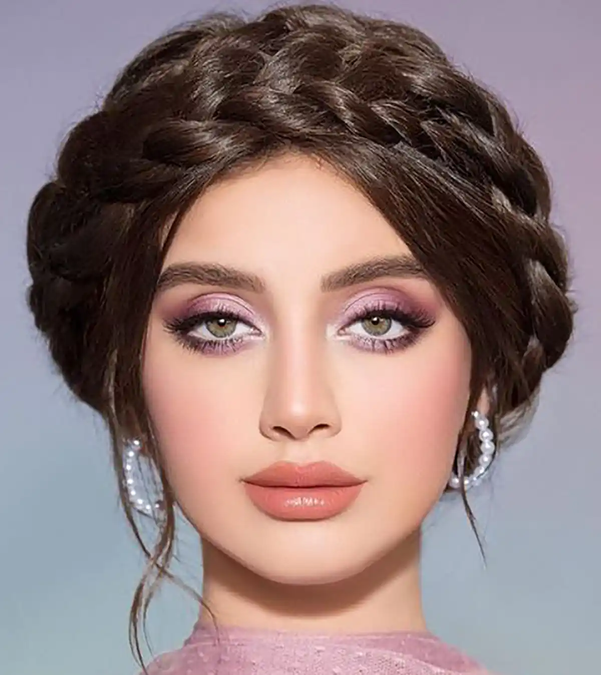 آرایش صورتی دخترانه ارایش صورتی کیوت آرایش صورتی ملایم میکاپ صورتی شاین میکاپ عروسکی شاین میکاپ عروسکی دخترانه