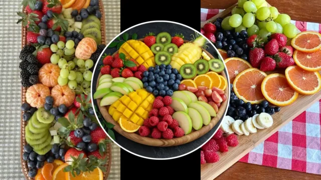 سینی میوه شیک برای همه فصل‌ها | ۱۵ ایده‌ی خلاقانه برای تزیین خوشگل و چشم‌نواز