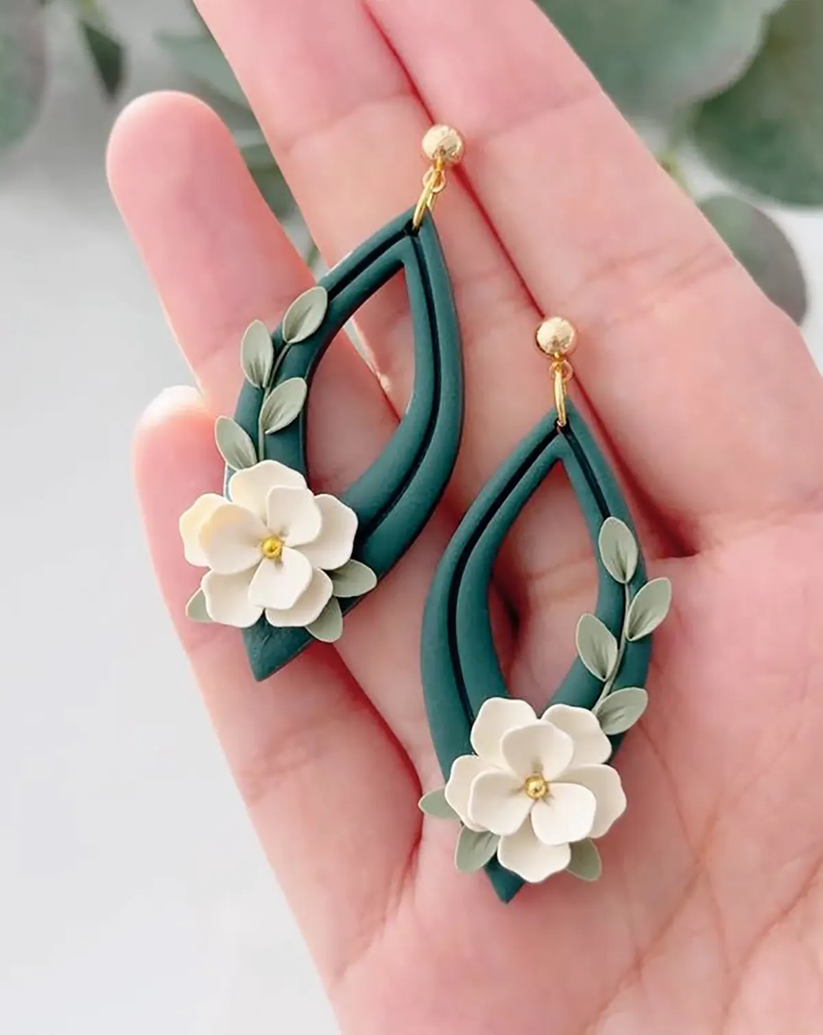 گوشواره دست ساز ساده