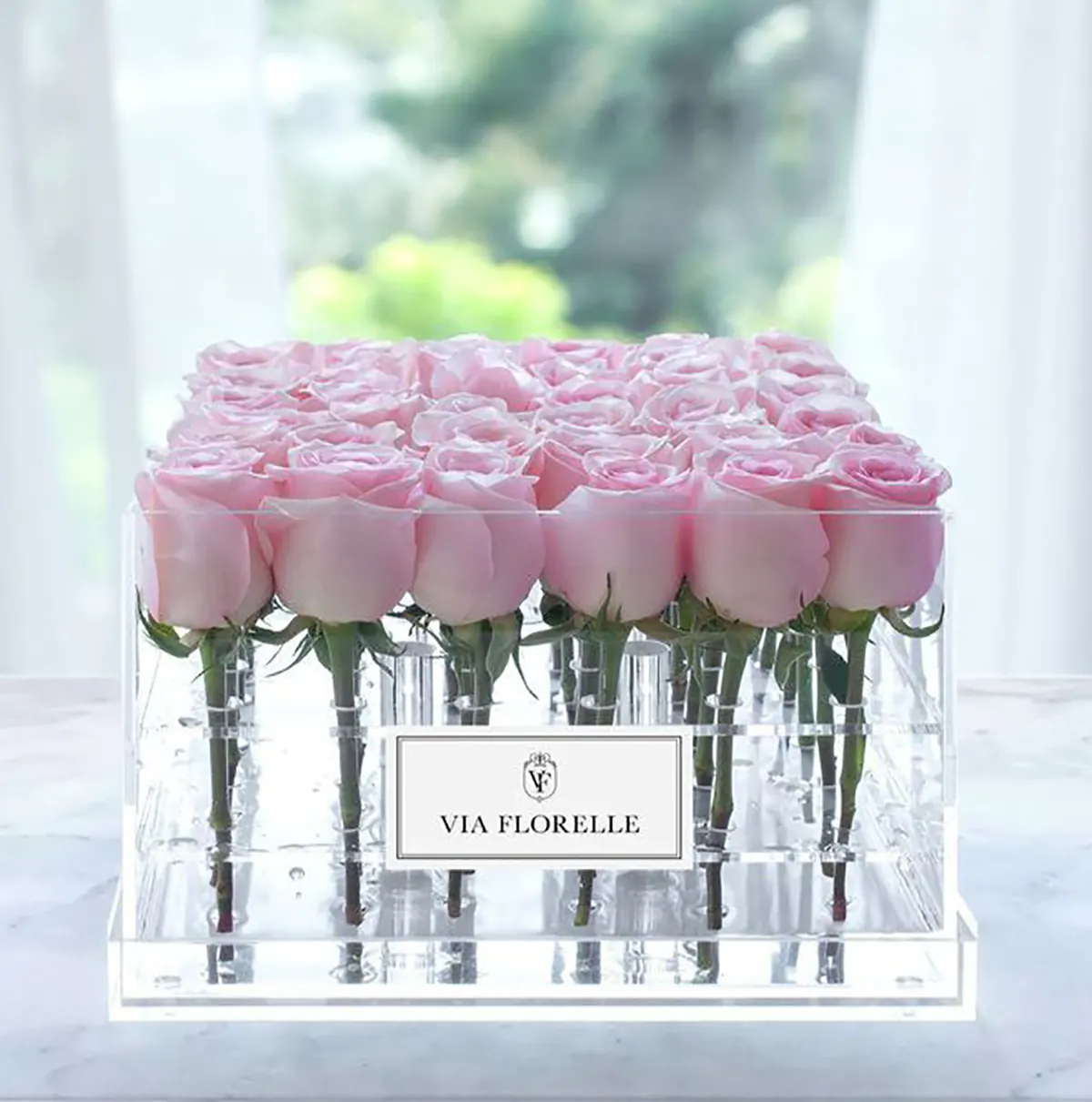 گل شیشه ای طبیعی 