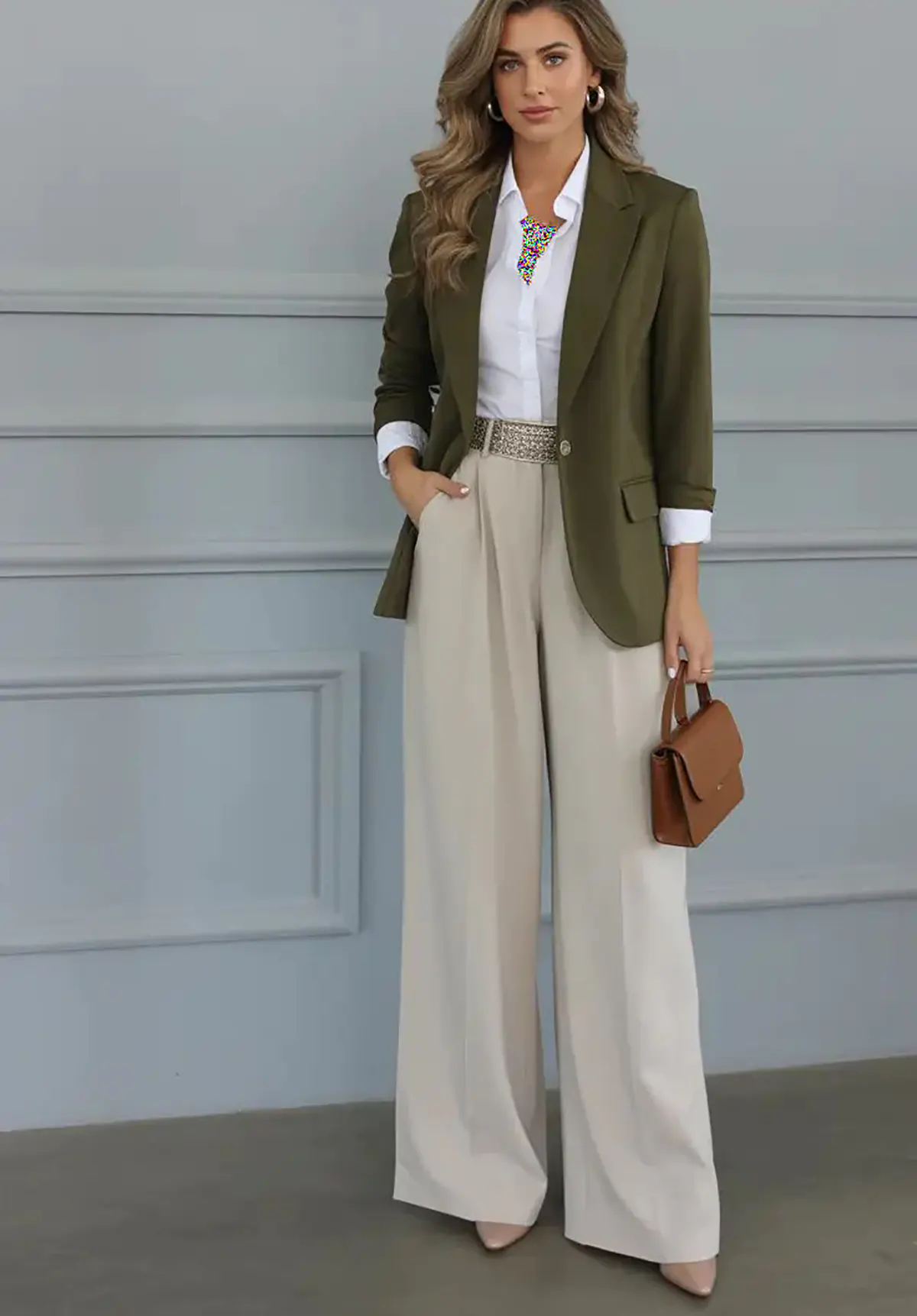 شلوار بگ پارچه ای دیجی کالا