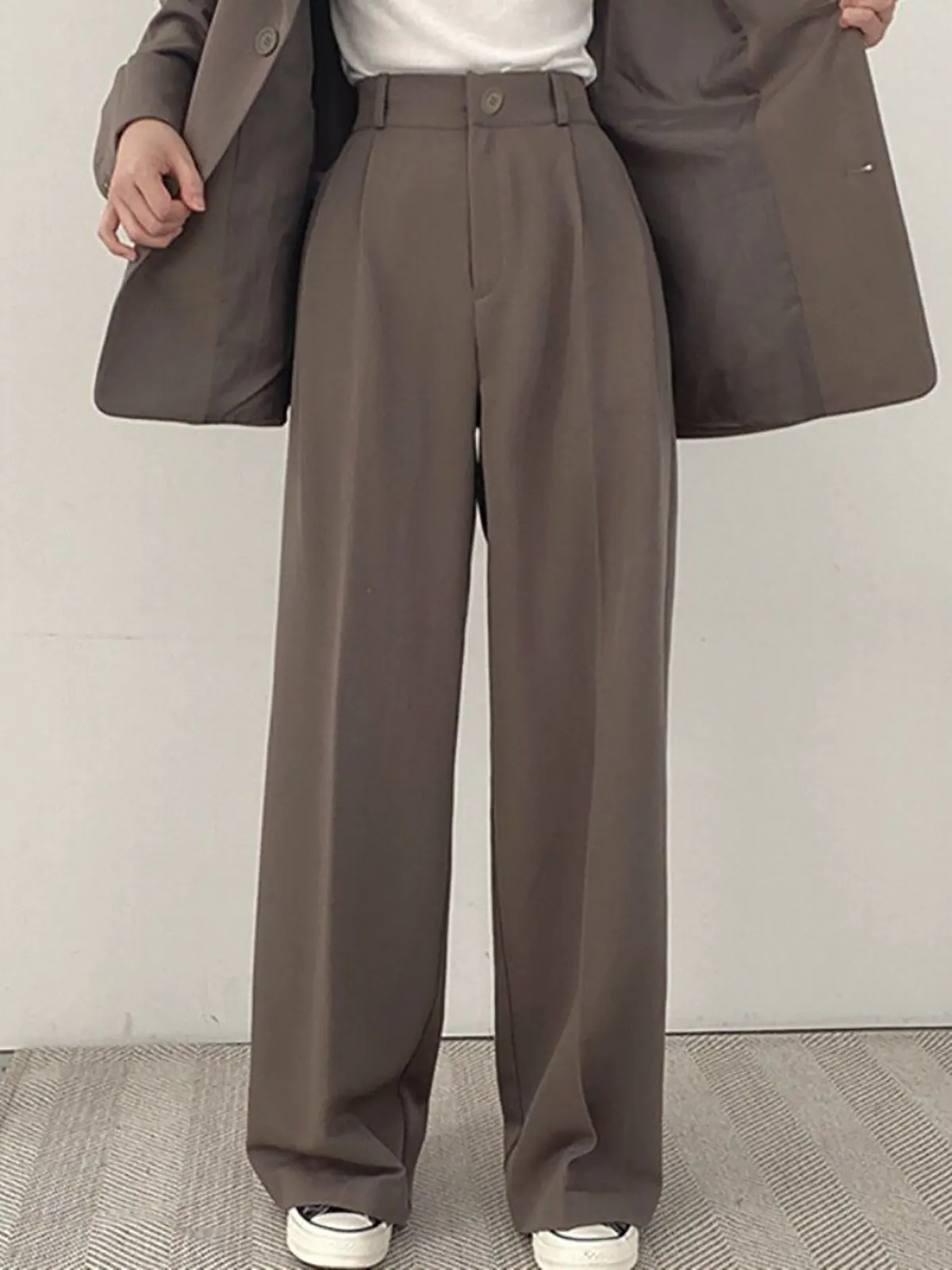 شلوار بگ پارچه ای اسپرت