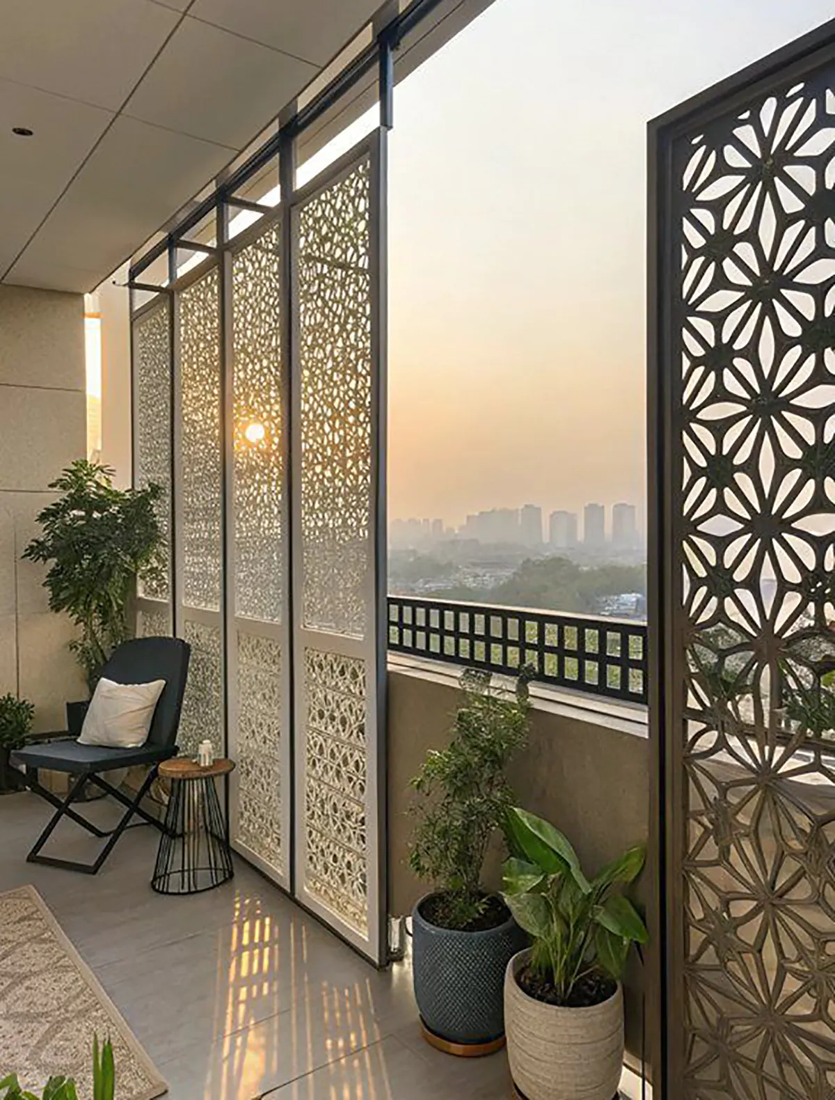 طراحی بالکن مدرن