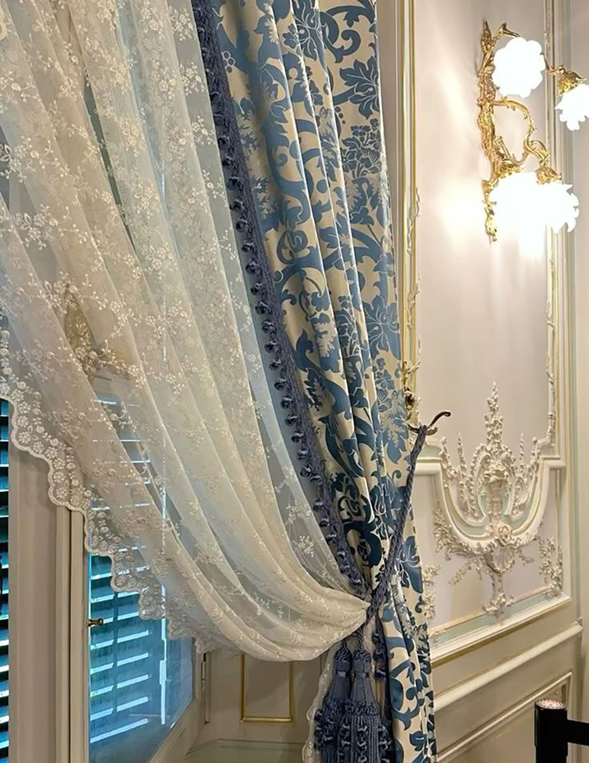 پرده کلاسیک پذیرایی
