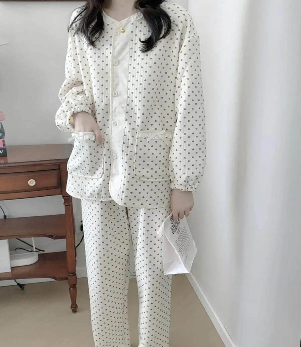 لباس خواب نخی زنانه