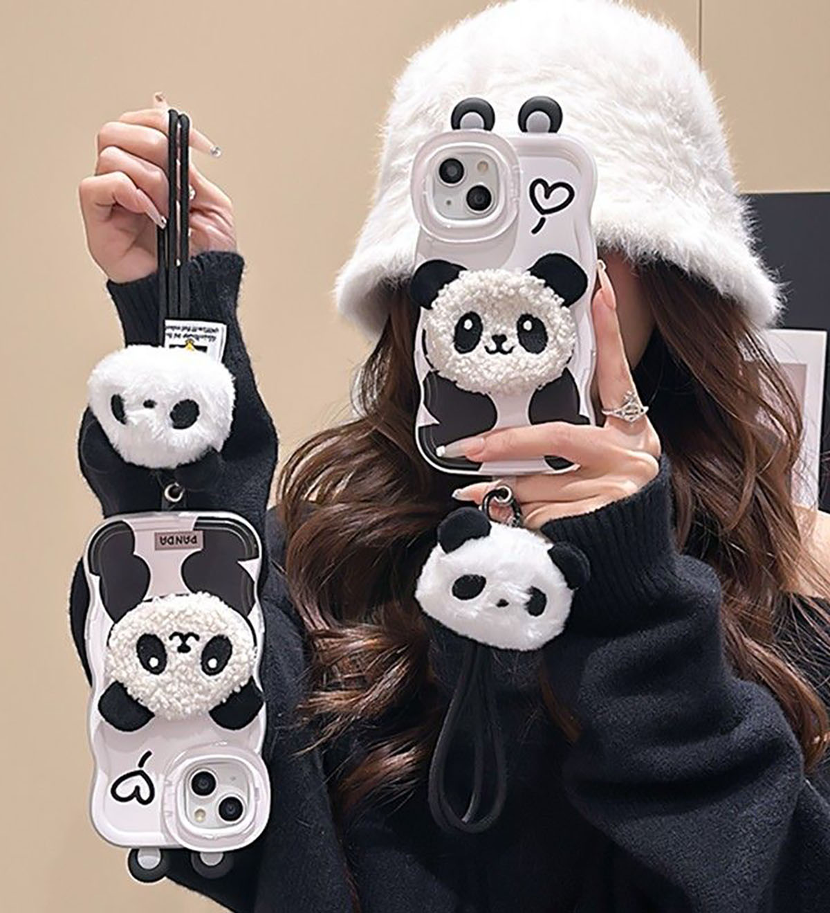 قاب گوشی اپل دخترانه عروسکی
