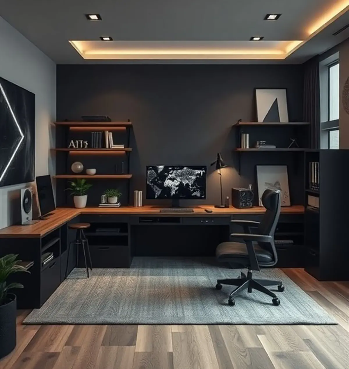 دیزاین اتاق کار در منزل
