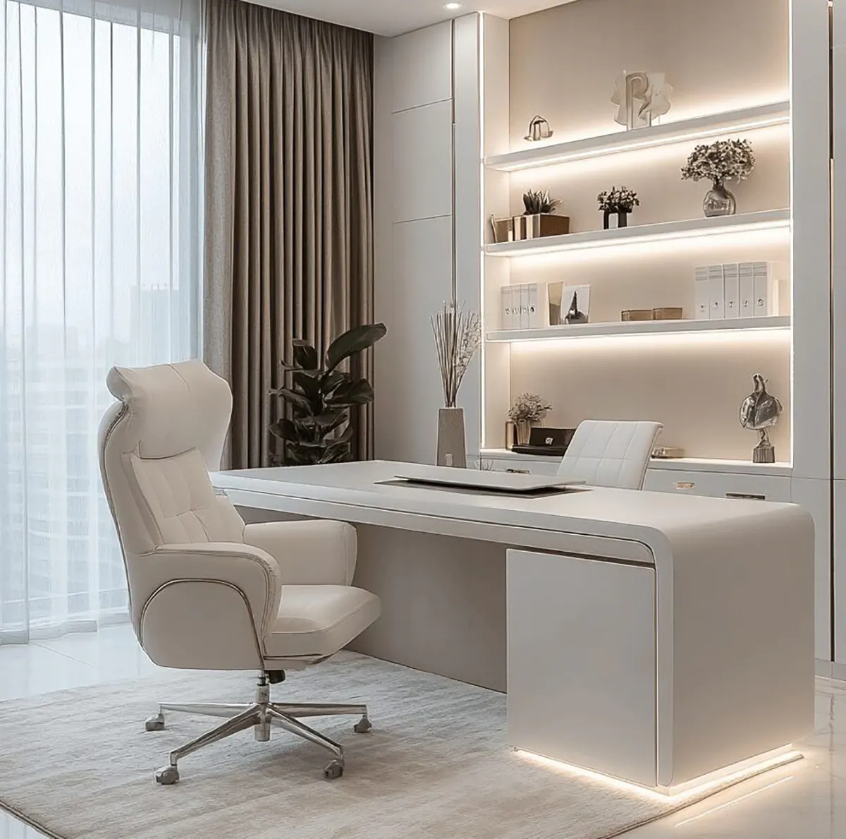 اتاق کار کوچک در منزل
