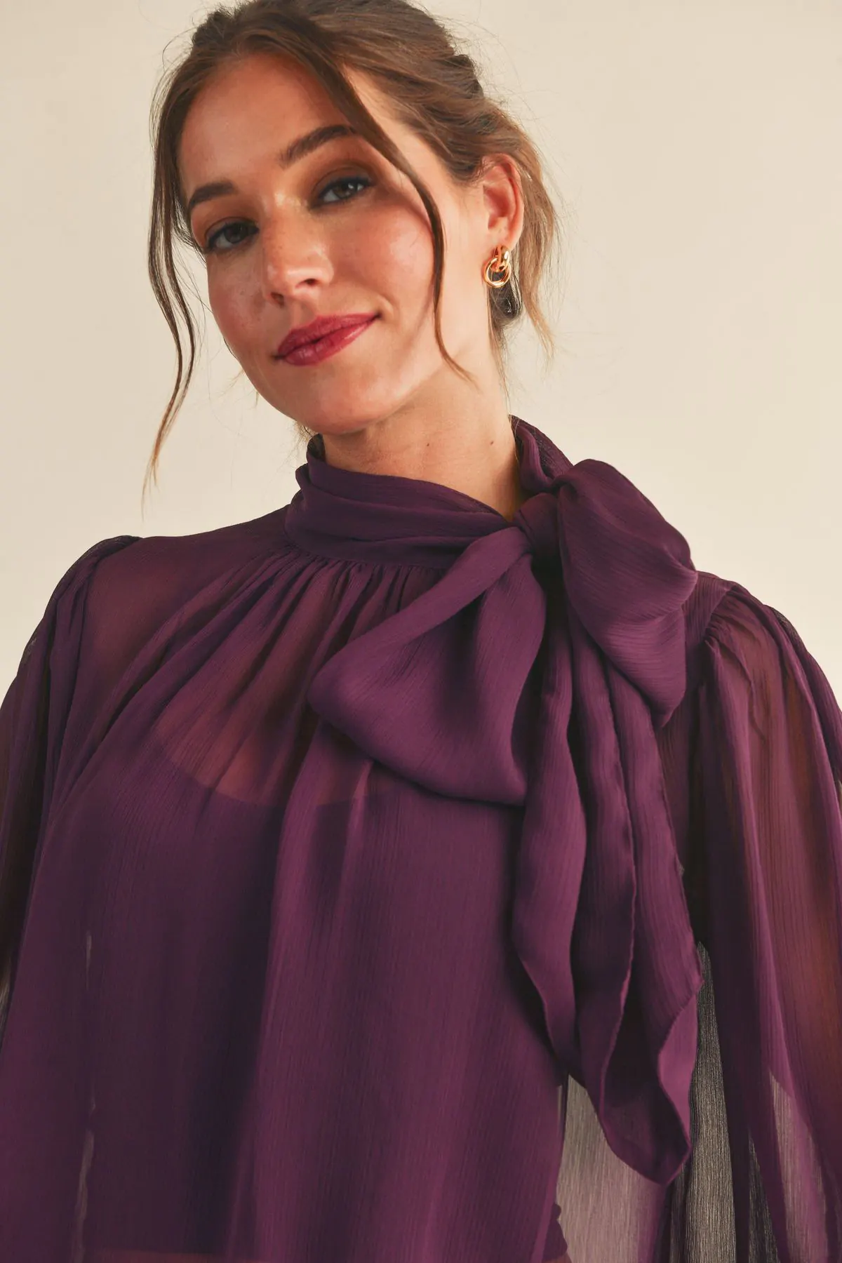 الگوی شومیز گره ای
