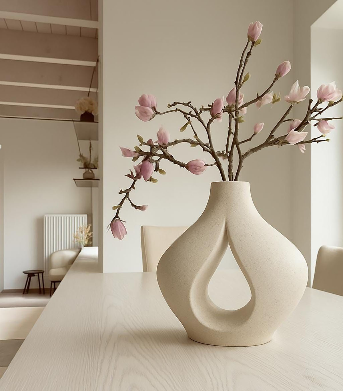 گلدان شیک برای روی میز 
