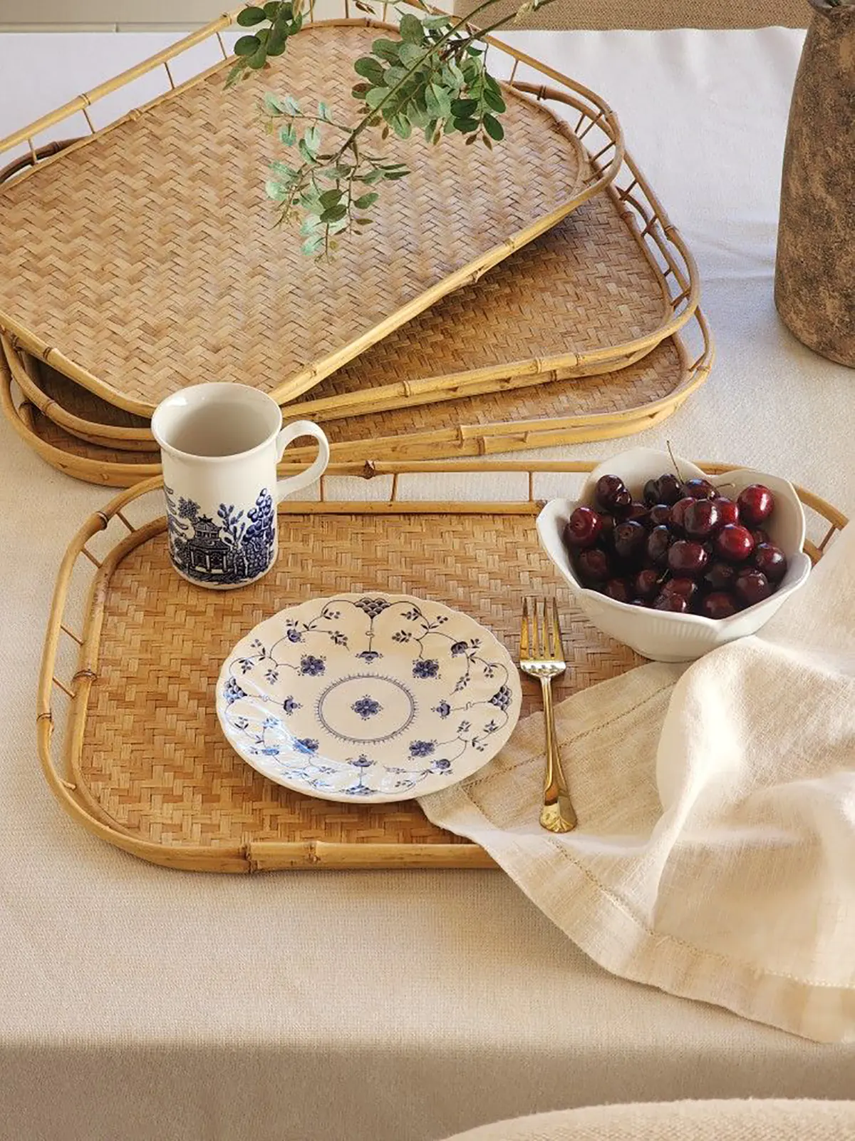 سینی چوبی خارجی
