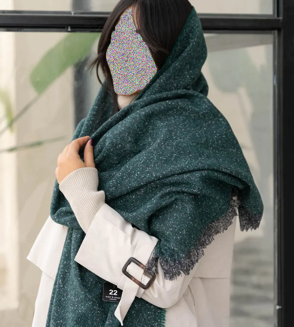 شال سبز پاستیلی با چه رنگی ست میشه 