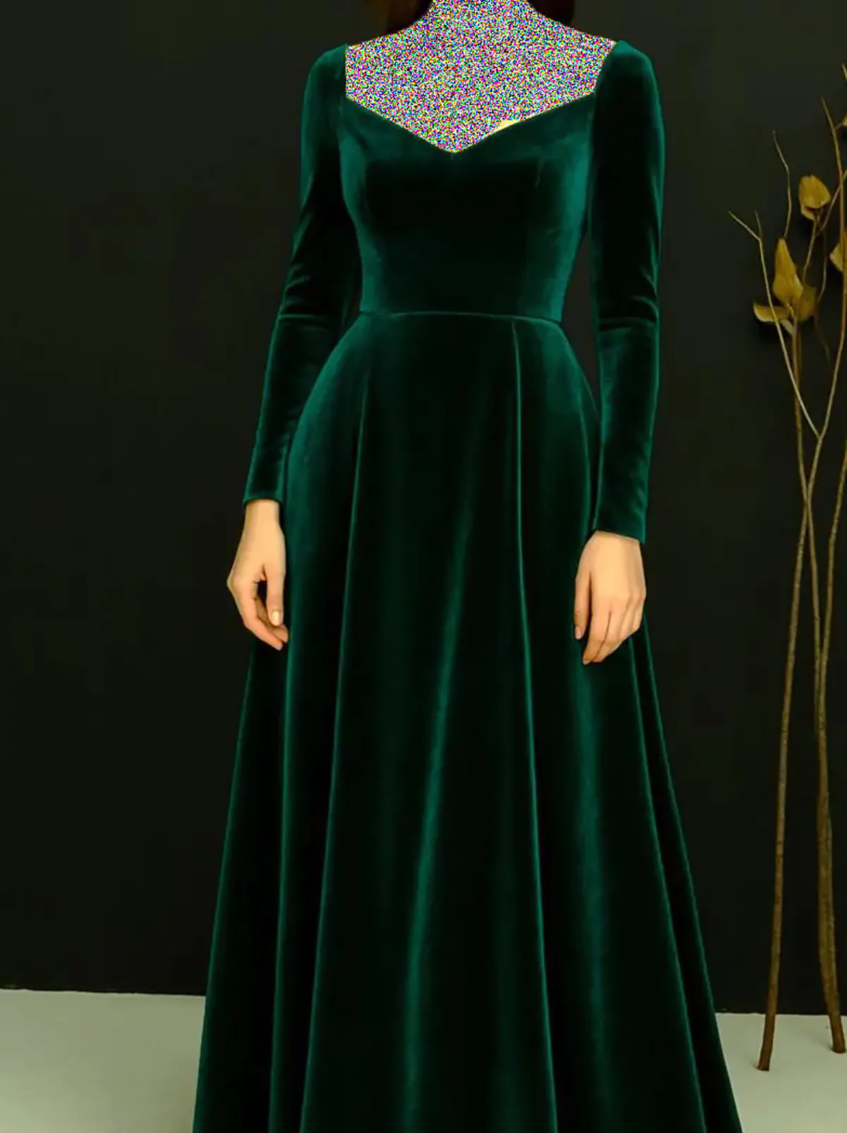 لباس ماکسی مجلسی