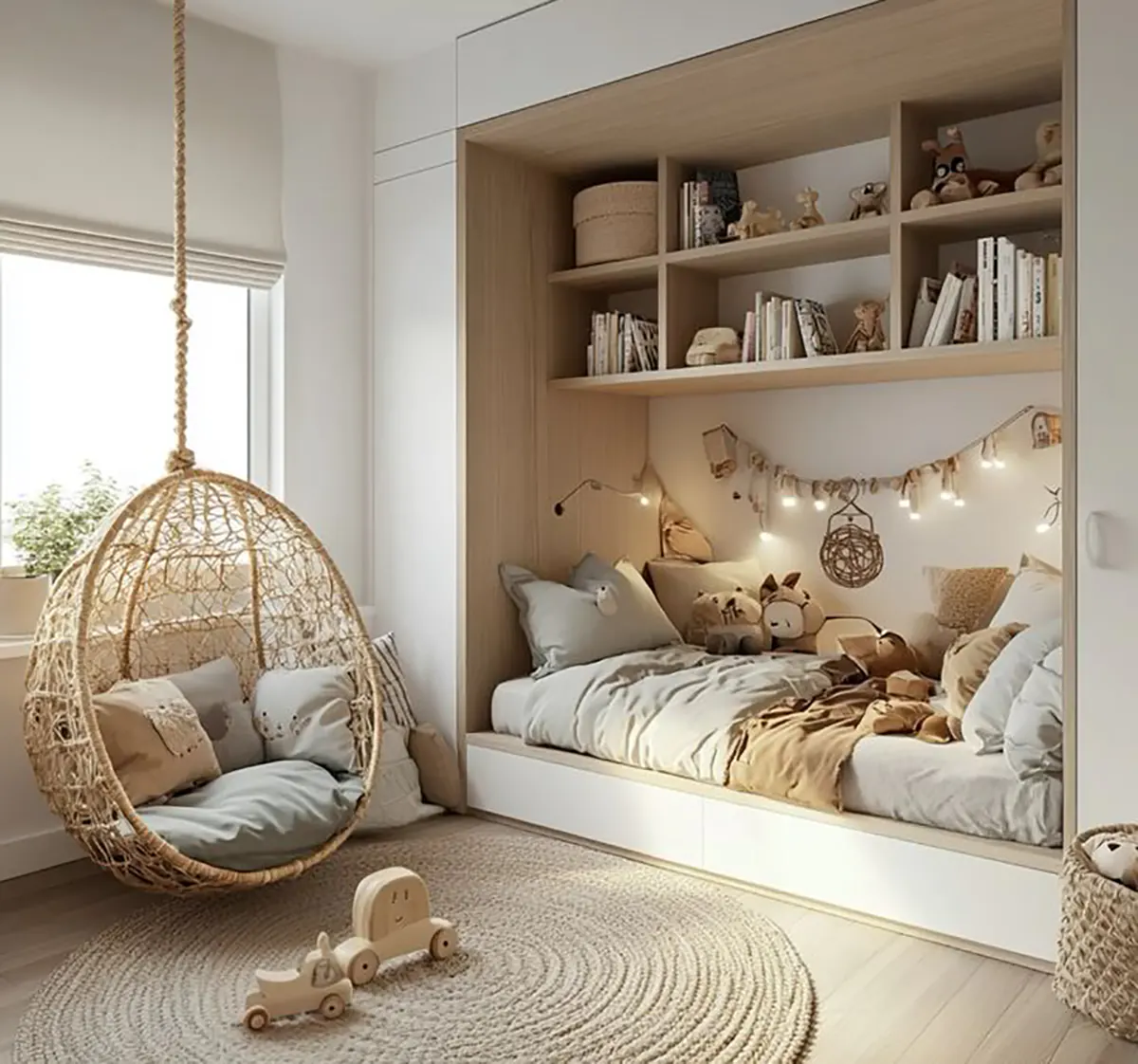دکوراسیون اتاق کودک دونفره
