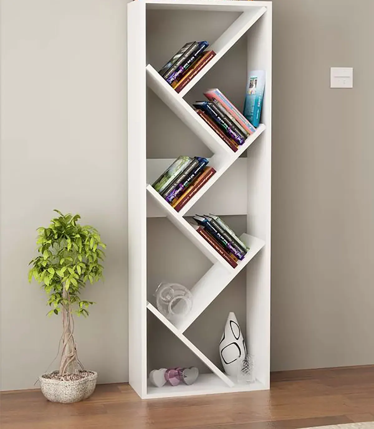 کتابخانه چوبی کلاسیک