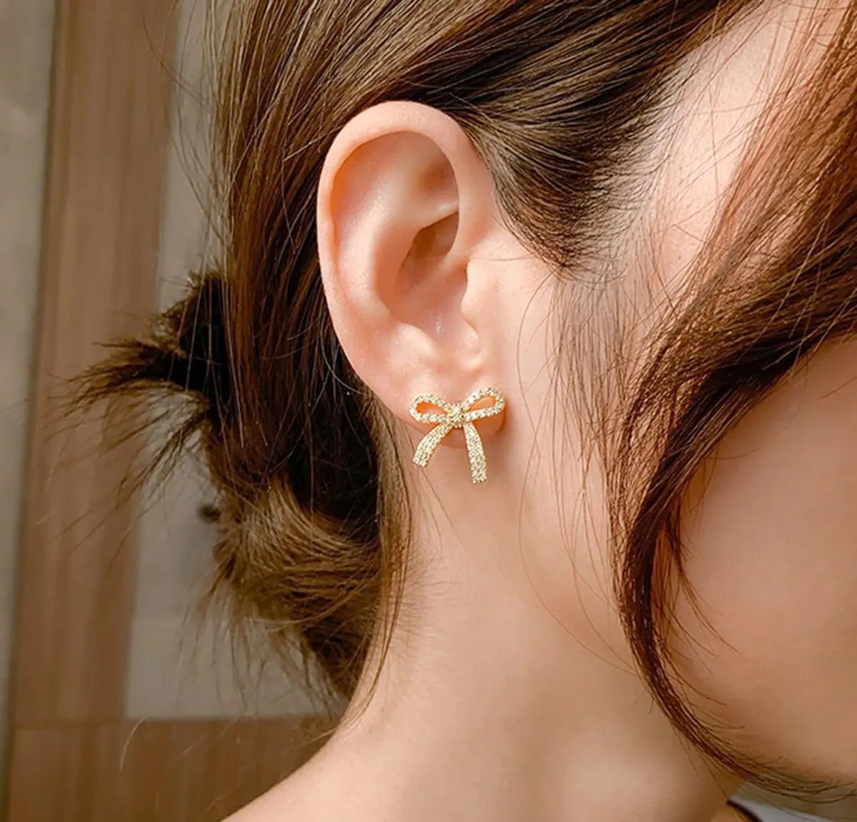 گوشواره طلای دخترانه