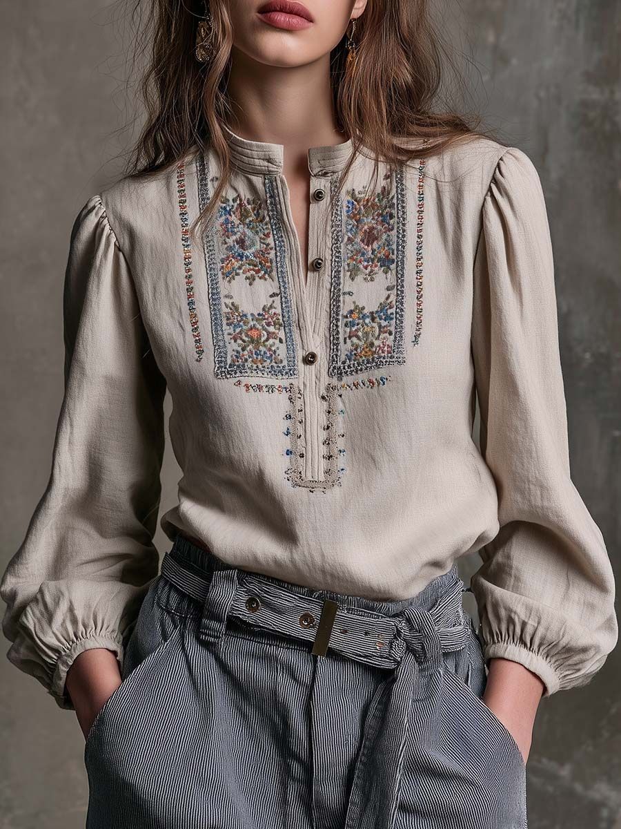شومیز گلدوزی شده زنانه
