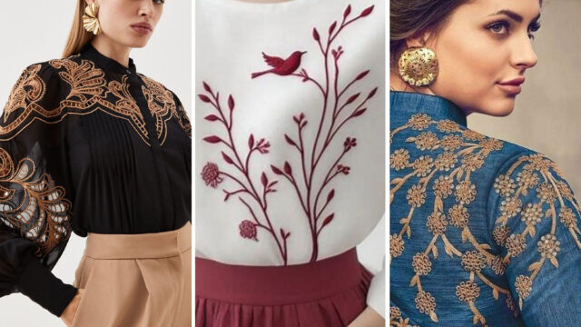 شومیز مجلسی گلدوزی | انتخاب لاکچری برای مهمونی