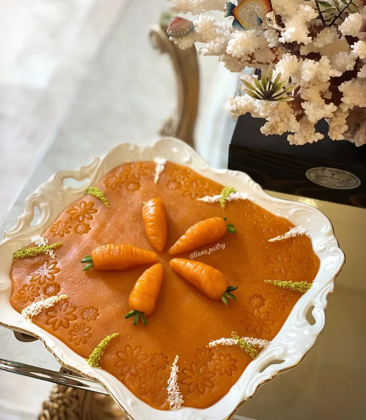 تزیین حلوا مجلسی
