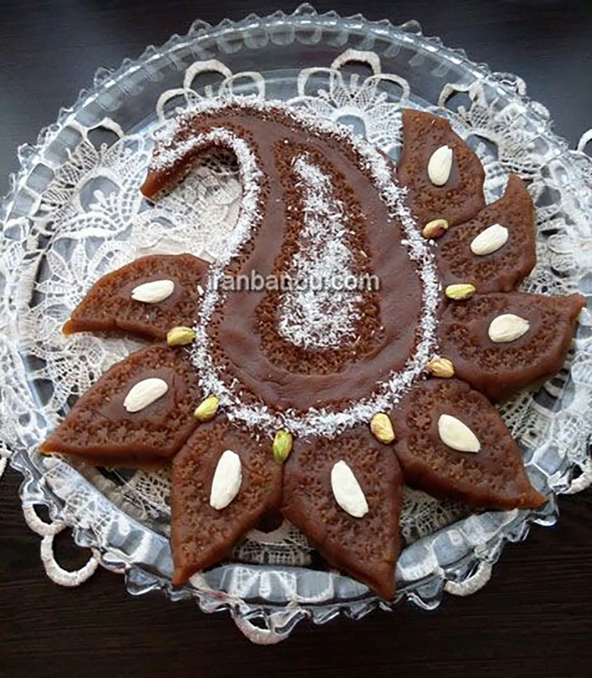 تزیین حلوا مجلسی
