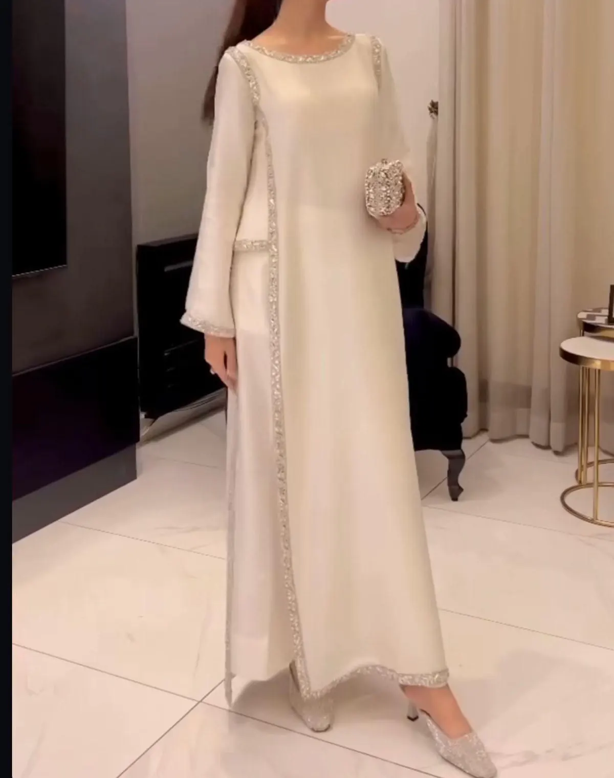 پیراهن نخی زنانه
