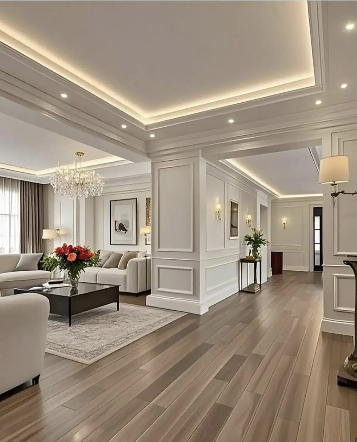 طراحی داخلی مدرن لاکچری 