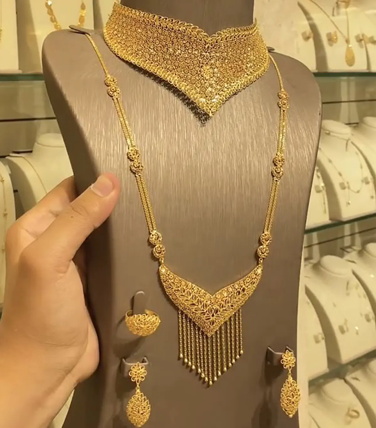 سرویس طلا سفید
