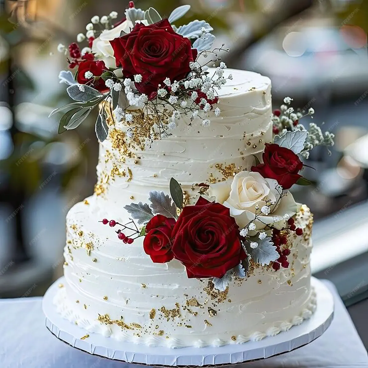 کیک عروس داماد جدید 