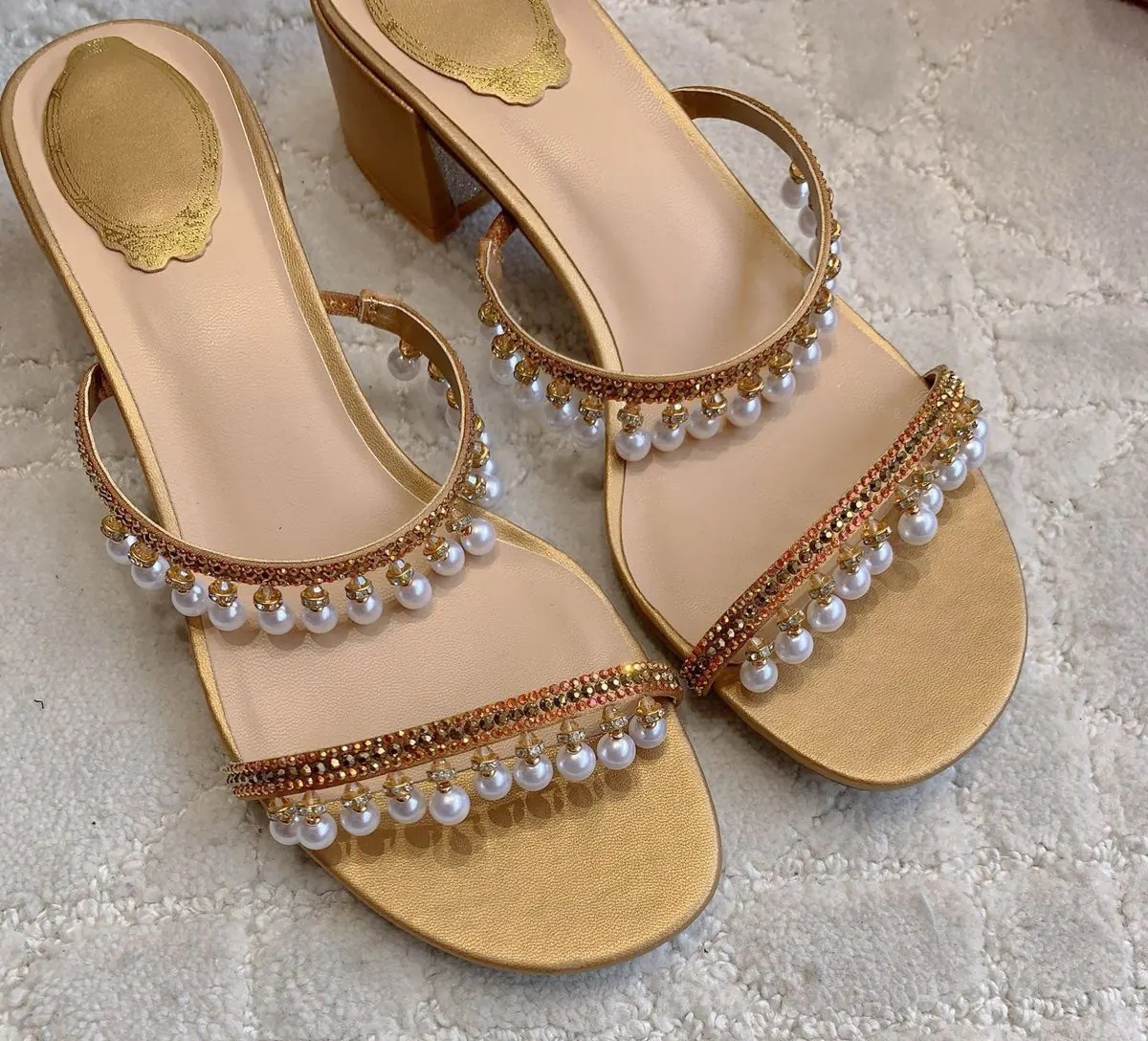 کفش مرواریدی بچه گانه
