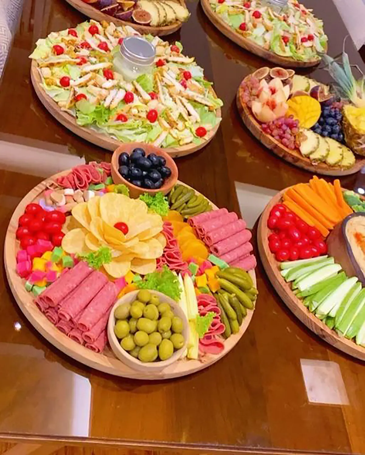 سینی میوه پاییزی برای تولد