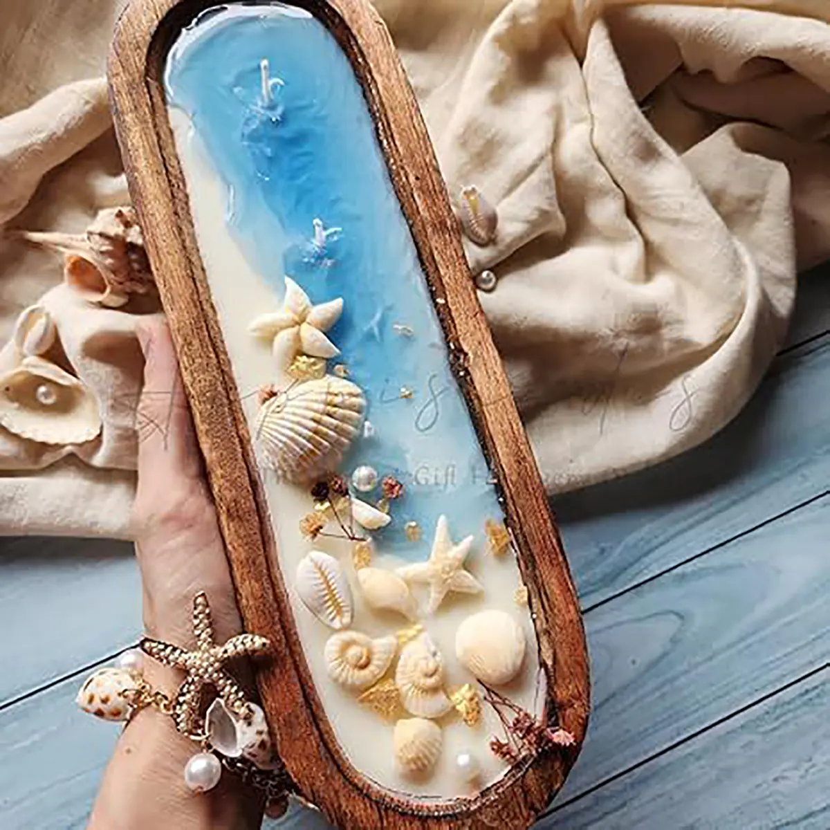 شمع دریایی ژله ای
