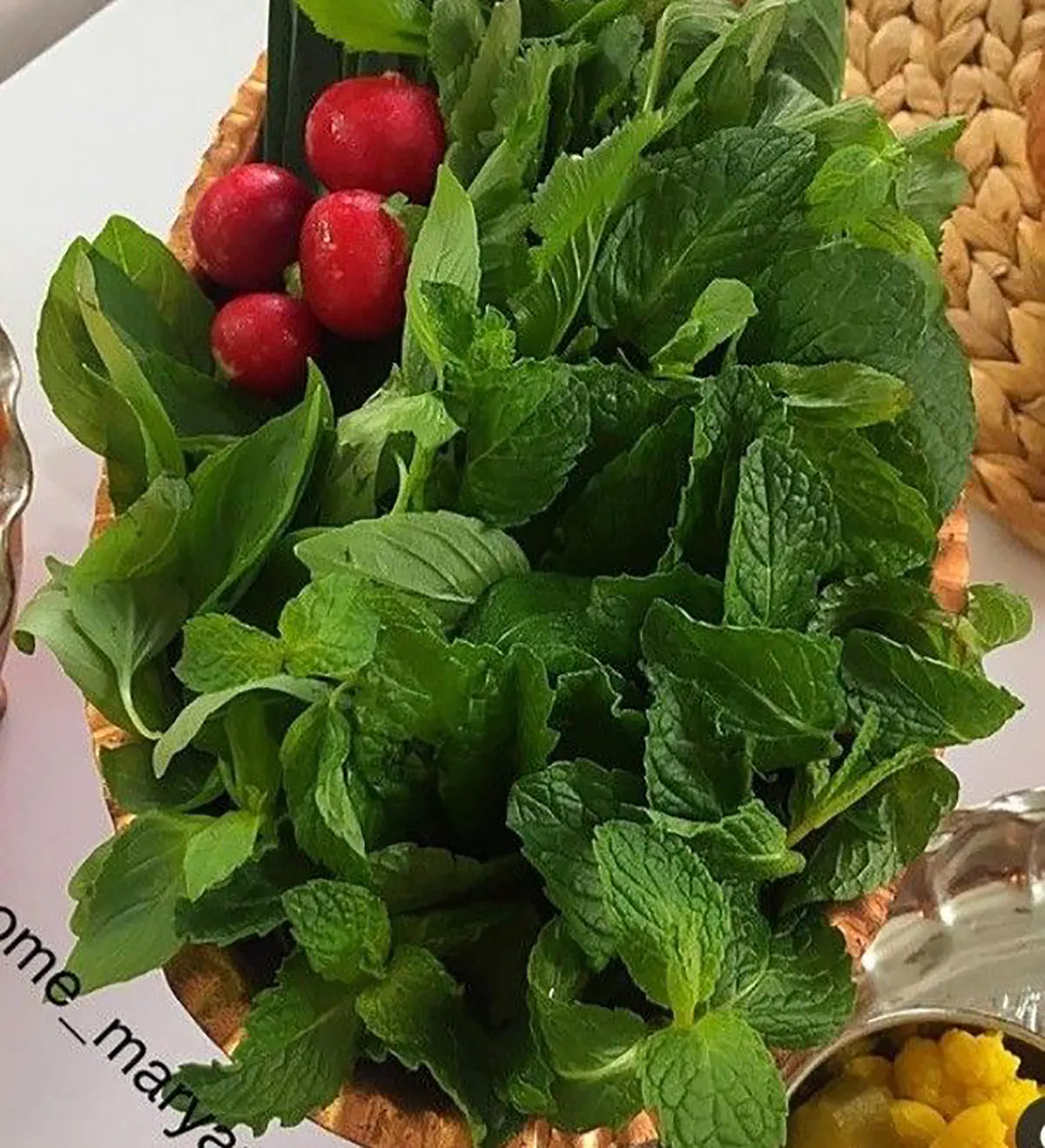 آموزش تزیین سبزی خوردن مجلسی
