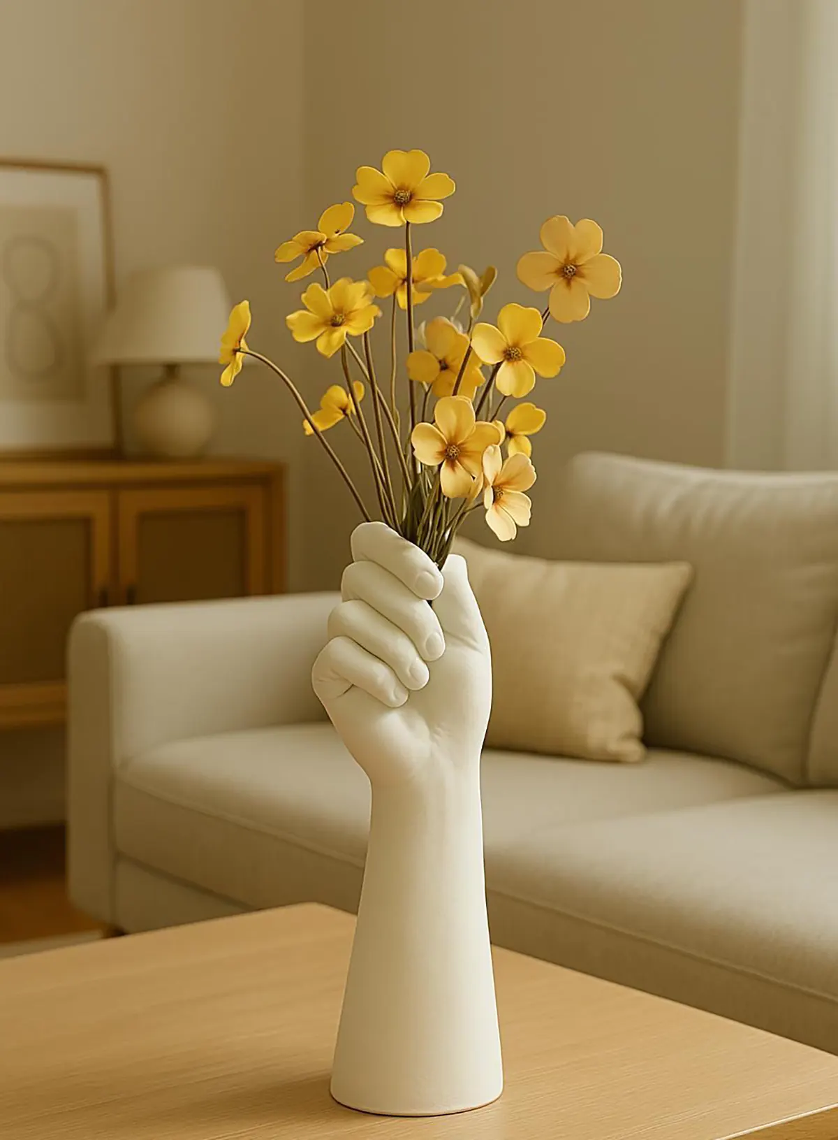 گلدان شیک برای پذیرایی
