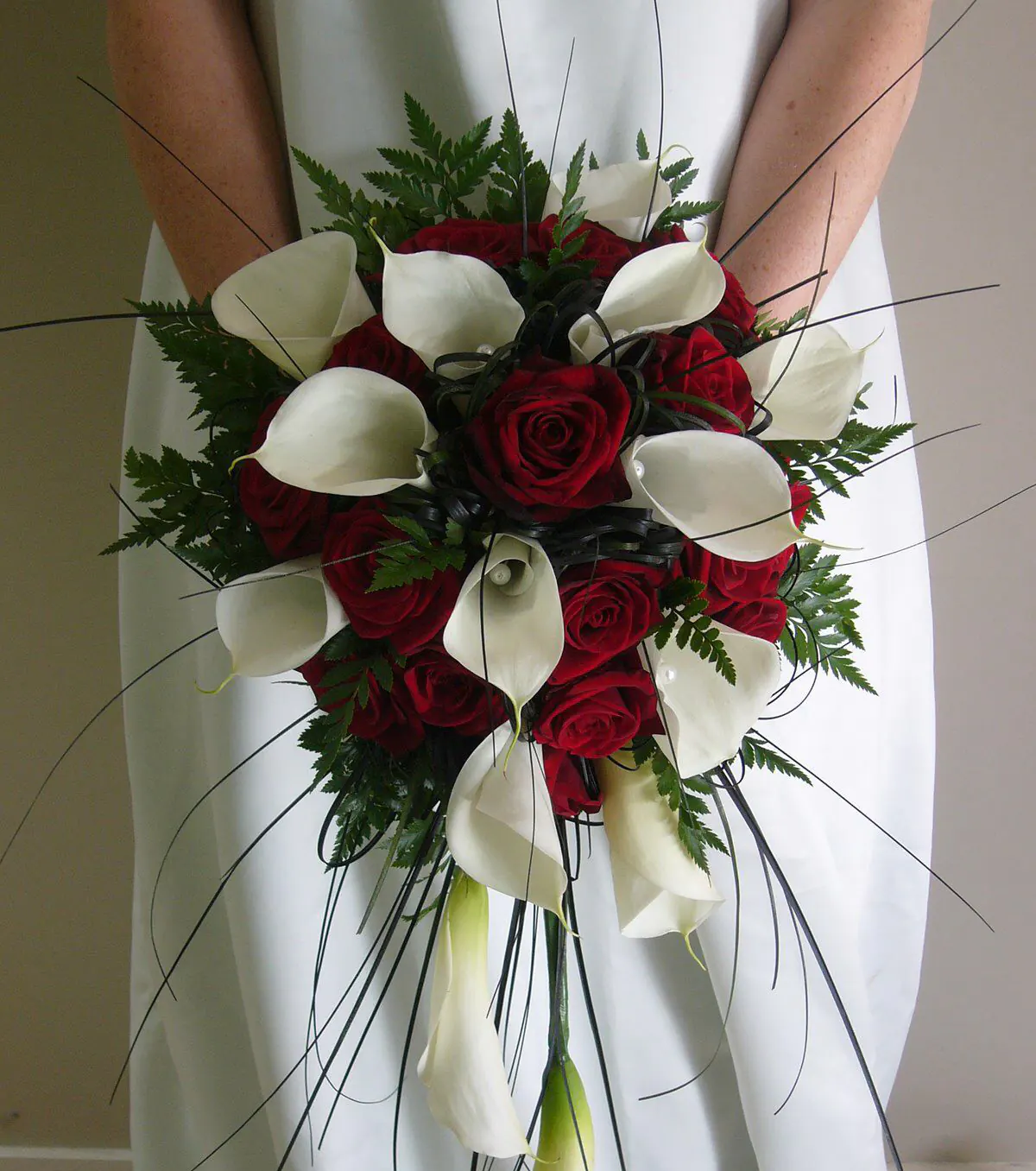 دسته گل عروس اروپایی