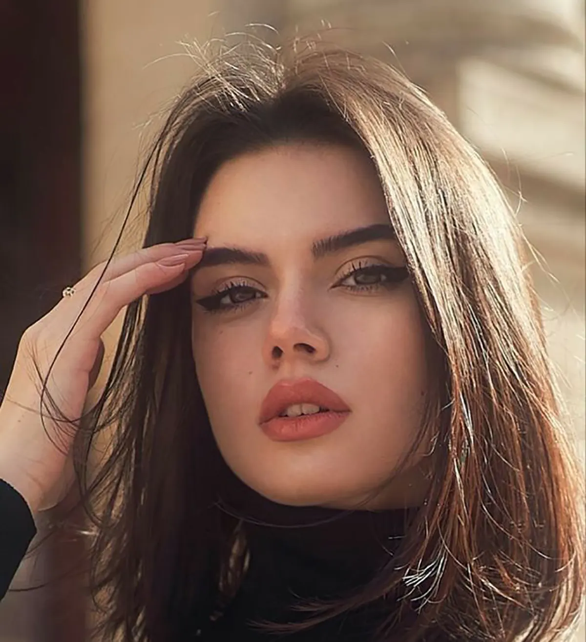 مدل موی کوتاه برای صورت گرد و موی کم پشت
