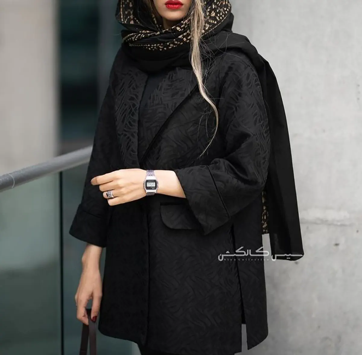 مدل مانتو مشکی جدید ساده