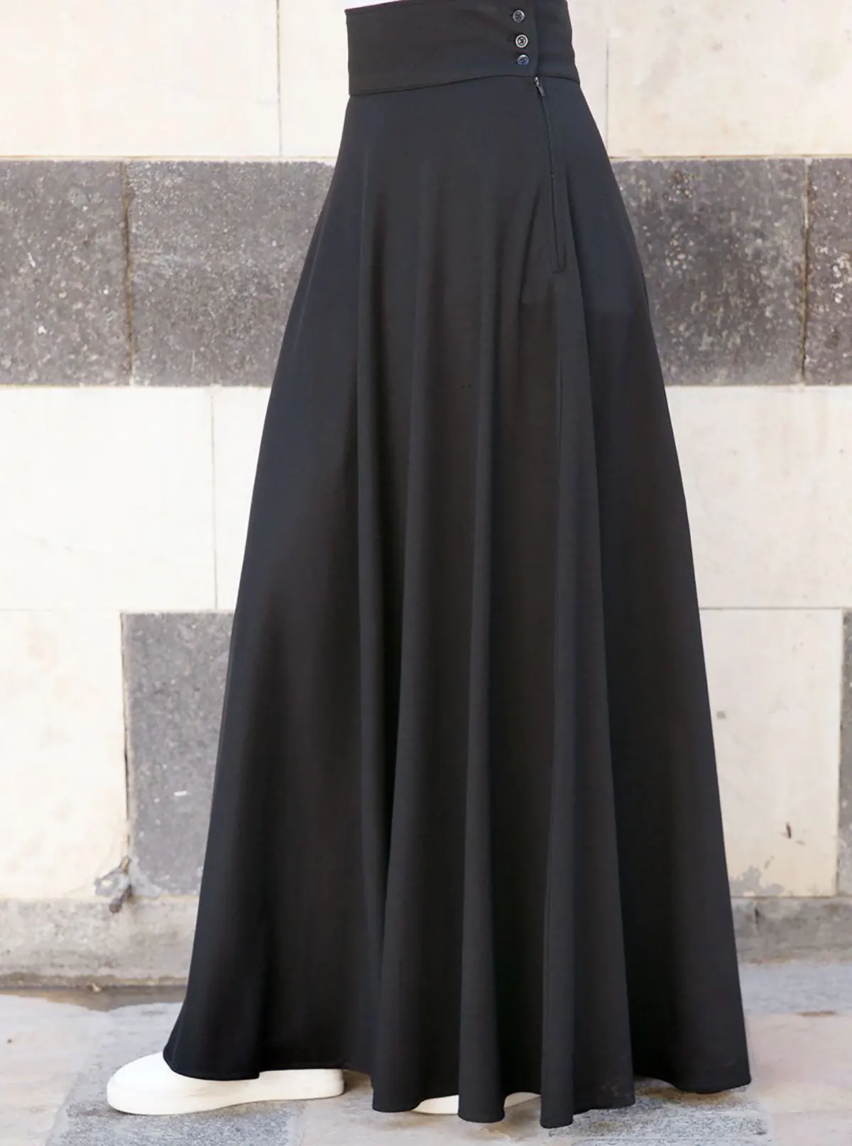 الگوی دامن ماکسی بلند 