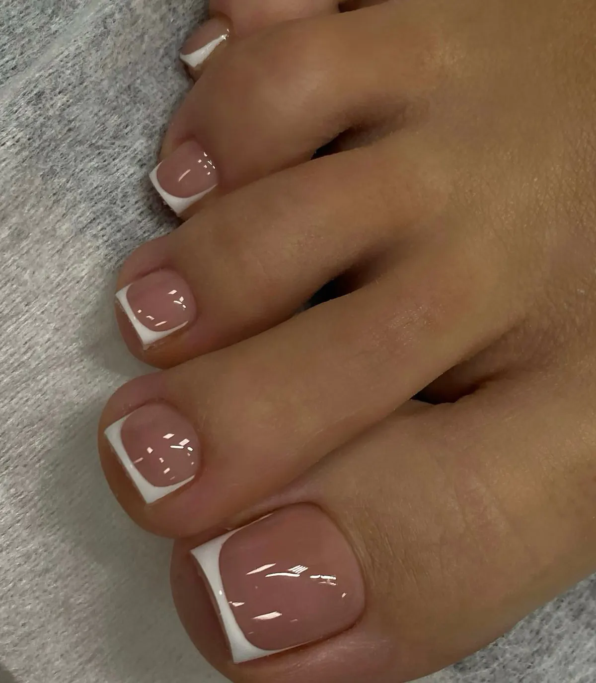 طراحی ناخن پا عروسکی 