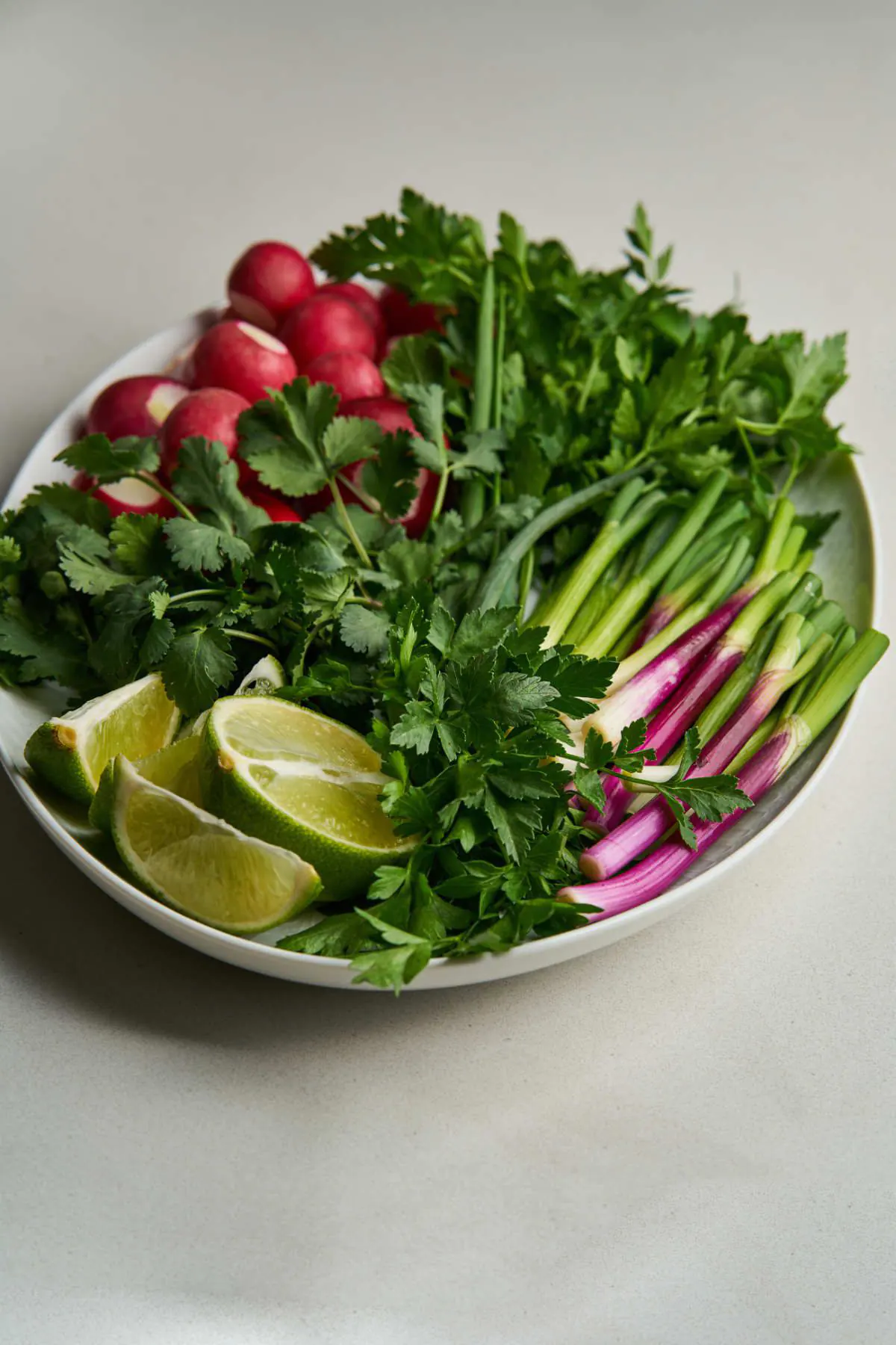 تزیین سبزی خوردن برای سفره افطار