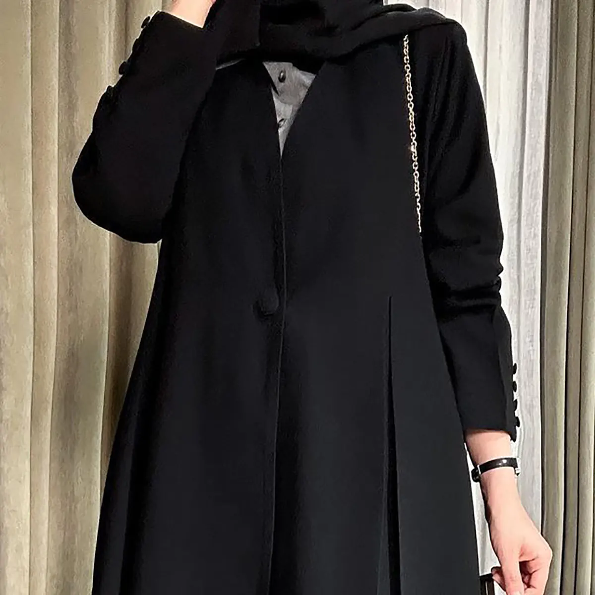 پالتو مشکی زنانه 